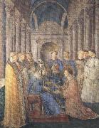 Sandro Botticelli Fra Angelico,Ordination of St Lawrence (mk36) oil painting
